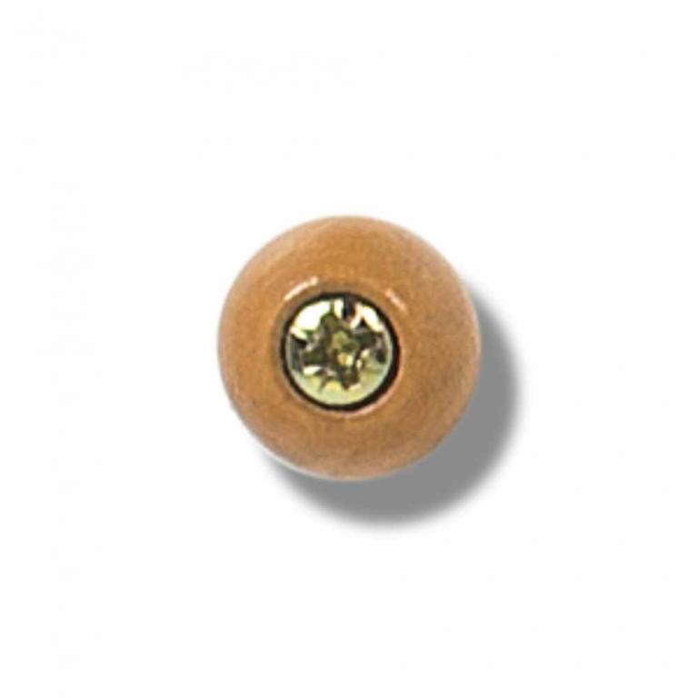CACHE VIS BOIS MIEL AVEC VIS 18MM