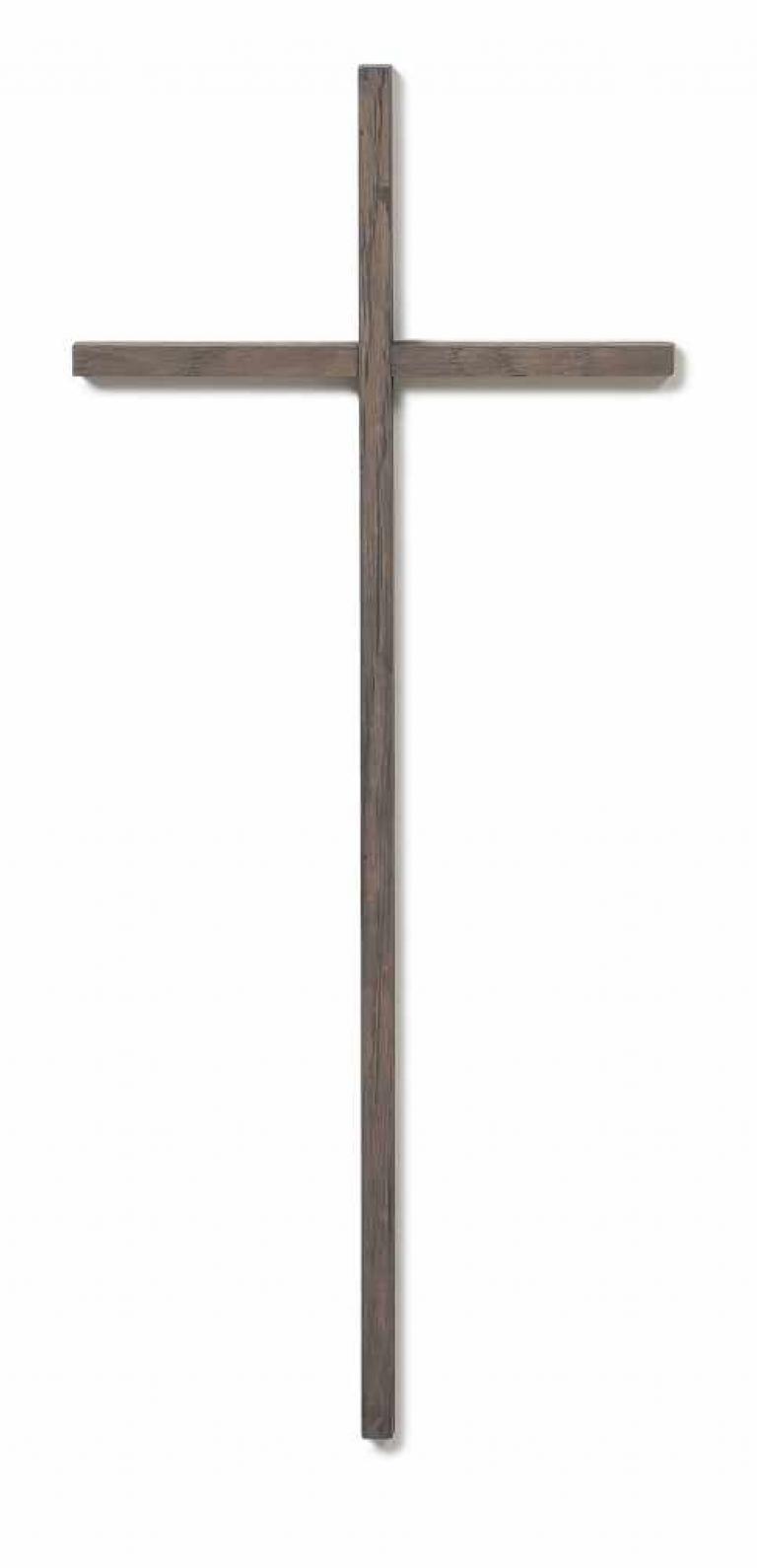 CROIX BOIS GRIS FONCE 45X20