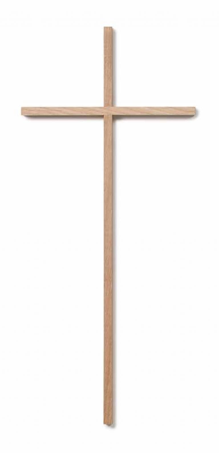CROIX BOIS AVEC RAINURE NATUUR 45X20