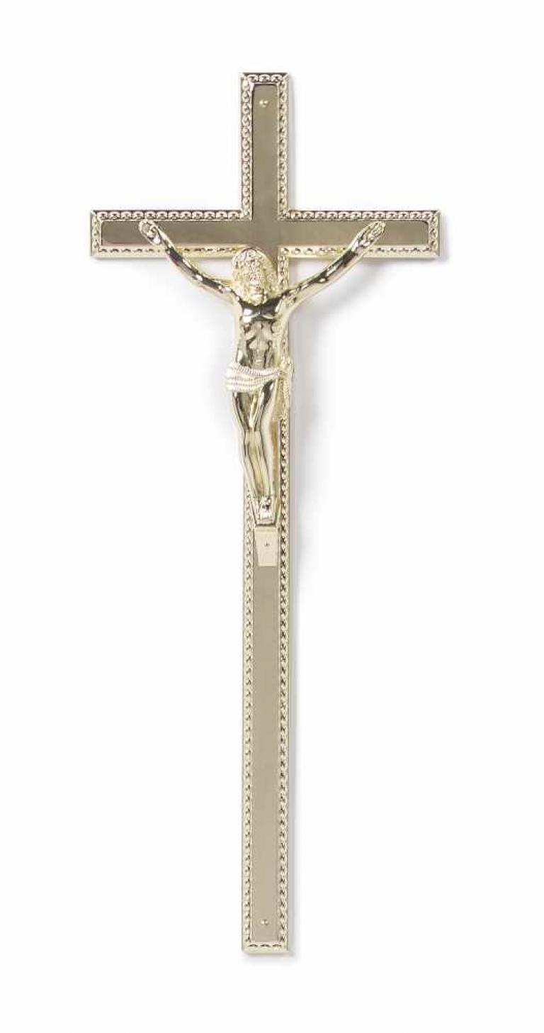 CROIX BORDURE OVALE 44,5X17,5 OR