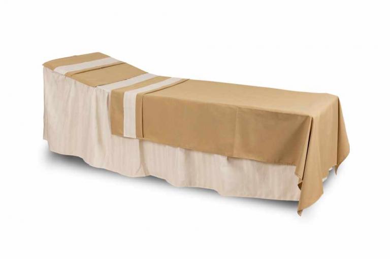 PARURE DE LIT, 65CM DE LARGE. POLYCOTON SEQUOIA (LAV. 30°)