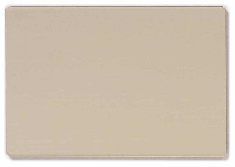 PLAQUE NG PLASTIQUE OR ARRONDI 145X100